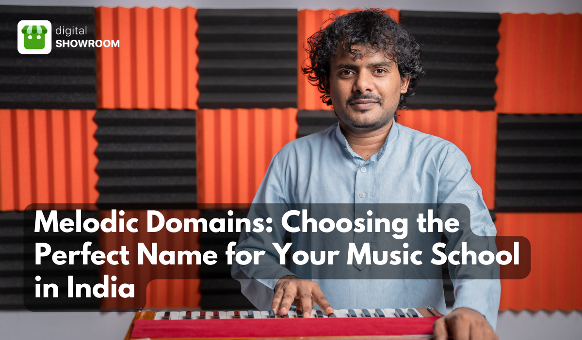 Indian music maestro sharing the steps on purchasing the perfect domain name for your music school in India.