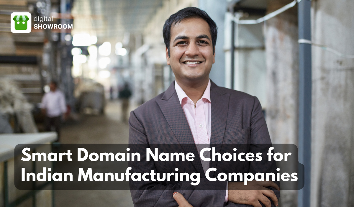 Smiling Indian Businessman/Manufacturer Sharing Suggestions On Purchasing Perfect Domain Name.