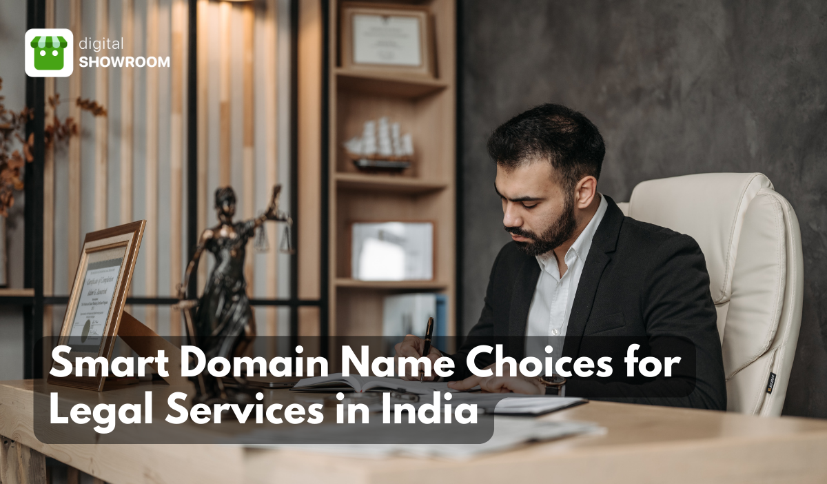 Indian lawyer sharing the steps of getting the best domain name for legal services in India.